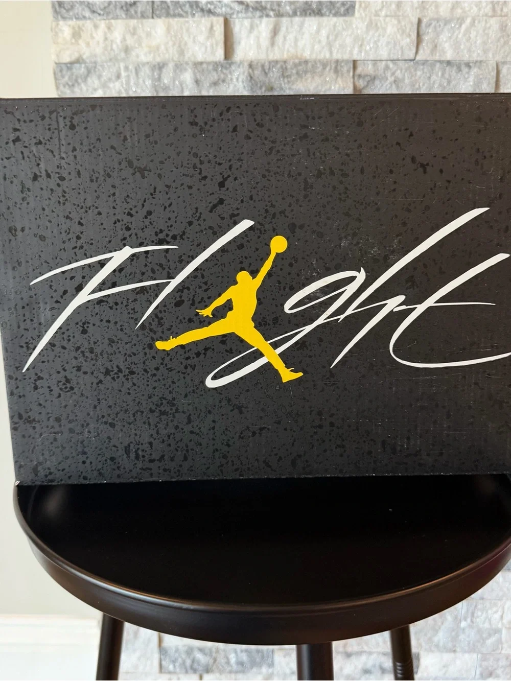Nike Air Jordan 4 Retro Thunder GS | 7Y/W8.5 | Black & Yellow | Worn Once